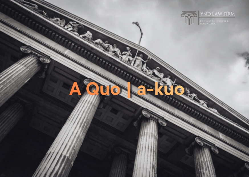 a quo