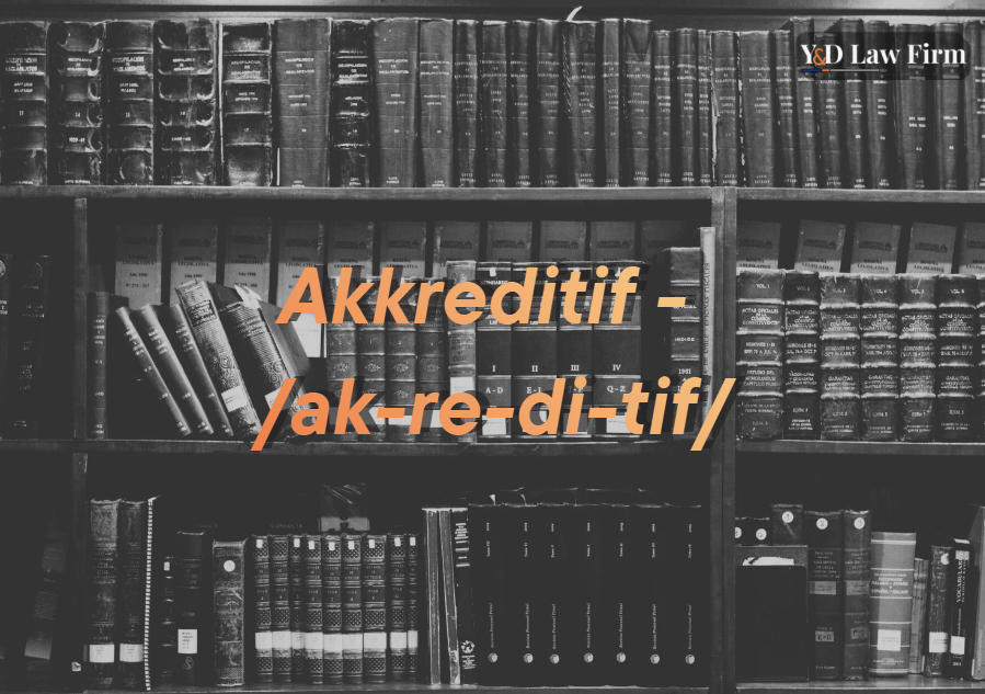 arti kata akkreditif