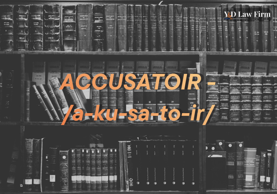 Accusatoir